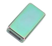 Zerodis Contrôleur Métallique de la Carte de Poussée de Carte Coulissante en Acier Inoxydable pour la Station Maison du Bureau, Jouet de Doigt Multifonctionnel