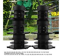 Zerodis Couverture Principale avec 6 PC Hobbel, Remplacement de FS 100 200 250 Pillards, pour L'utilisation de L' et du Jardin