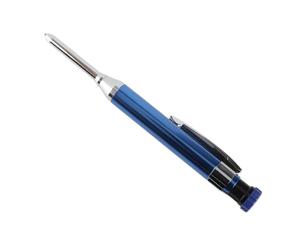 Zerodis Crayon de Charpentier Mécanique, Trou Profond de 2,8 Mm, Robuste | Corps en Métal et ABS, Taille-crayon intégré, Pointe Longue pour les Zones étroites, Utilisation du Bois, Marques Bois