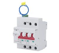 Zerodis Disjoncteur Intelligent, Ignifuge avec Télécommande, Interrupteur 3P AC400V 100A pour la Domotique et l'utilisation en Usine (63A)