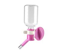 Zerodis Dispensateur de Suspension de Chiens Chats de Leçons de Consommation Propre avec Support à Vis, Distributeur d'eau Portable Facile à Installer pour Les écureuils pour Animaux de Compagnie,