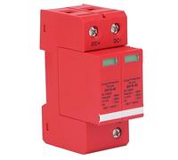 Zerodis Dispositif de Protection Contre Les Surtensions CC Protecteur de Boîtier de Combinaison PC 1000 V 40 KA Montage sur Rail 3P avec Fenêtre d'état Réponse 25 NS pour Boîtier de Distribution (2P)