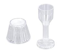 Zerodis Éclairage Intérieur Mini Lampe en Plastique Alimentée par Batterie avec Transmission Forte pour Chambre à Coucher, sans Danger pour les Enfants et Parfaite pour la Lampe de Table en Cristal