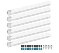 Zerodis Éclairage Sous Armoire, Lampe de Placard Rechargeable à intensité Variable avec Capteur de Mouvement Intérieur LED Adhésif Magnétique (6 paquets)