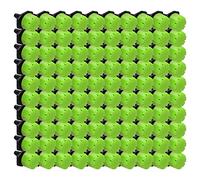 Zerodis Émetteur d'irrigation Goutte à Goutte, Arroseur Réglable à 8 Trous pour Serre de Jardin, Rouge, Kit d'irrigation à de 100 Pièces (GREEN)