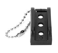 Zerodis Enfile-hameçon de Pêche à la Mouche Magnétique, Outil d'Enfilage de Pointe en PC 4 X 2 X 1,8 Cm, Conception Portable Légère, Enfilage Facile des Petits Crochets pour Les Pêcheurs en Bateau