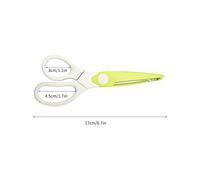 Zerodis Ensemble de Ciseaux Tout Usage avec Lames Remplaçables, Poignée Confortable pour le Bureau à Domicile et l'artisanat Scolaire