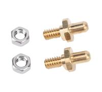 Zerodis Ensemble de Goupilles de Charnière de Porte de Gril, Conception D'ajustement de Précision en Acier Inoxydable Durable, Goupille de Charnière de Processus D'installation