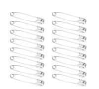 Zerodis Épingles de sûreté pour Vêtements, Attaches de Couture en Acier de qualité Supérieure, Utilisations Polyvalentes pour l'artisanat, les Réparations, le Quilting, 250 Pièces