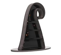 Zerodis Étagère d'affichage en Cristal, Conception de Chapeaux Gothiques Conception du Support de Roche en Roche Organisateur de Rangement de Pierre pour Le Salon Table de Chambre Esthétique,