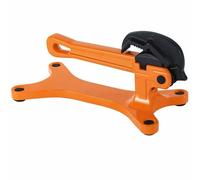 Zerodis Étau de Tuyau Portable, capacité de 1/8 à 1/2 Pouces, Pince de Serrage à Mâchoire Antidérapante en Alliage D'aluminium Léger avec Base épaissie pour la Construction de