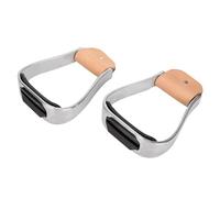 Zerodis Étriers de Cheval, 1 Paire d'étriers de Selle Western en Aluminium Durable, pédale d'étrier de sécurité légère