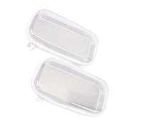 Zerodis Étui Rigide Transparent à Fermeture éclair, étui de Rangement en