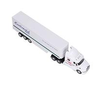 Zerodis Figurines d'action Jouets Jouet de Camion de Conteneur en Alliage avec éclairage et Effets Sonores Amusant pour Les Enfants et Les Collectionneurs Modèle de Véhicule de Transport à