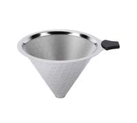 Zerodis Filtre à café pour Infusion, en Acier Inoxydable, S’adapte Hario | Fine Retient le Marc, Saveur Plus Riche Réutilisable, Se Rince Proprement, Convient pour 6 8 10 Tasses, pour Cafés Maison