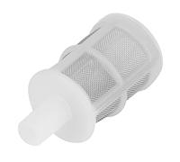 Zerodis Filtre de Pompe à Eau D'aquarium 2 Pièces, Filet en Acier Inoxydable avec Cadre en Plastique, pour Pulvérisateur D'aquarium, Lave-Auto, Filtration du Vin et des Aliments (7MM)