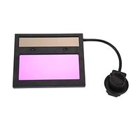 Zerodis Filtre d'objectif de Soudage Assombrissement de l'établissement Solaire, Visage de Soudage LCD monté sur la Tête pour l'utilisation de la Construction, adapté à Saldatura
