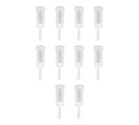 Zerodis Filtres de Pulvérisation de Peinture 10 Pièces, Filtre à Mailles Fines en Nylon pour Pulvérisateurs de Peinture avec élimination Efficace des Contaminants, Empêche le Colmatage