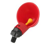 Zerodis Fournitures d'alimentation Gobelet d'arrosage en Plastique pour Poules et Canards, Paquet de 10, Installation Facile, Alimentation en Eau Toujours Fraîche, Abreuvoir Automatique pour Poulet