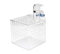 Zerodis Fournitures d'aquarium Accessoires pour Poissons, Boîte d'isolation Transparente pour l'adaptation des Nouveaux Poissons, Acrylique Multifonctionnel