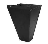 Zerodis Fournitures d'élevage de Volailles Cône de Volaille en Métal Robuste avec Conception à Dos Plat Cône de Poulet pour la Boucherie de Dinde de Destruction pour Dindes Canards Oies jusqu'à 18