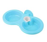 Zerodis Fournitures pour Chiens Matériau PP Conception Amovible Facile à Nettoyer Bols d'alimentation pour Animaux de Compagnie pour Chats et Petits Chiens Cage et Cage Compatibles avec Bol pour