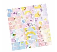 Zerodis Fournitures Scolaires Marque-pages pour Femmes Lisant avec une Finition Soignée Marque-pages Résistants aux Déchirures pour le Suivi du résumé du Scrapbooking DIY 30 Pièces Papier de Dessin