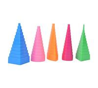 Zerodis Fournitures Scolaires Outil Matière Plastique 5 Formes pour Bricolage Papercraft et Projets Créatifs Frontière Copain Quilling