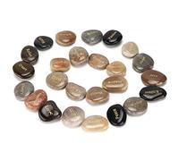 Zerodis Galets Naturels Polis, Roches Décoratives pour la Méditation et la Divination, Pierre Yuhua Brillante, Idéales pour une Utilisation en Intérieur et en Extérieur