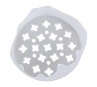 Zerodis Grille de Composition Florale en Silicone, Support de Tige Flexible et Robuste pour Vases de Petite Taille, pour Mariage Fête (WHITE)