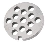 Zerodis Hachoir à Viande, Accessoires de Remplacement de Disque de Plaque de Hachoir en Acier Inoxydable, avec 4 Tailles 3 Mm 5 Mm 8 10, pour à Viande Ail Gingembre (8 millimètres)