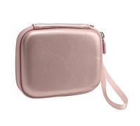 Zerodis Harduide de Cuir PU de Protection de la Caméra pour Mini Lien Lilay Conception Intelligente pour la Photographie -Travel et Le Stockage (Or Fard à Joues)