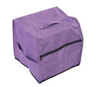 Zerodis Housse de Protection Anti-poussière pour Machine à Coudre, Sac de Rangement pour Surjeteuse en Tissu Oxford avec Poignée Ergonomique, Poches Latérales, Sac Fourre-Tout étanche de Grande