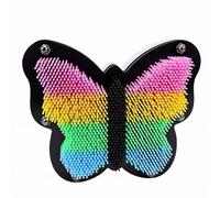 Zerodis Jouet d'art D'épingle 3D, Jouets Sensoriels D'autisme de Soulagement du Stress pour Les Enfants Autistes, Art d'impression D'épingle Arc-en-Ciel Large pour Les Enfants