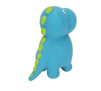 Zerodis Jouet pour Chien Dinosaure de Dessin animé Grinçant, Jouet à Mâcher Molaire en Latex pour Soulager l'anxiété et Jouer Interactif (Spinosaure Cyan)