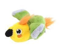 Zerodis Jouet Toys Jouet simulé Aile Qui Gazouillis électrique Oiseau en Peluche électrique Mouvement Sons en Peluche Chat Interactif Oiseau pour Maison Chat