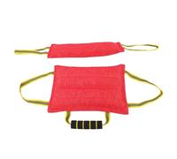 Zerodis Jouets pour Chiens, Jouets Portables d'entraînement aux Morsures, équipement de Jeu Interactif de Tir à la Corde, Outil de Traction Robuste et Durable pour Chiots, Jeunes, Petits et Moyens