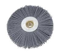 Zerodis Key Machine Deburring Brush, Nylon Filament, Locating Device | Outil de nettoyage après coupe, élimination des bavures de surface coupée, support de maintenance du poste de travail de