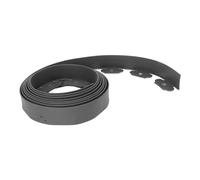Zerodis Kit de Bordure de Paysage sans Creuser, avec 15 Pointes, Bordure de Jardin en PE pour Parterres de Fleurs, Allées de Pelouse (5 cm * 5 cm * m)
