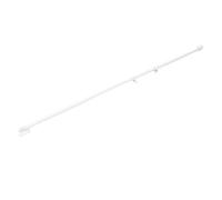 Zerodis Kit de Mât de Drapeau de 6 Pieds, en Acier Inoxydable, Résistant aux Intempéries, Anti-emmêlement, Réglable, Mural, pour L'extérieur de la Maison, Le Camion Résidentiel, Le (White)