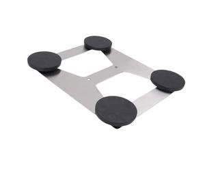 Zerodis Kit de Montage pour Toit Ouvrant de Voiture, Support Magnétique pour Toit Ouvrant, Support Satellite pour Véhicule en Acier Inoxydable avec Tension de 264 Lb, 4 Plaques de