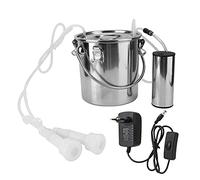 Zerodis Kit de traite de Machine à traire à électrique Portable pour chèvre Mouton Vache EU Plug(pour la Vache)
