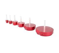 Zerodis Kit D'outils D'alésoir de Tuyaux en PVC, économiseur de Douilles en PVC, Kit de 6 Pièces avec Inserts de en Carbure pour Alésage de Raccords de Tuyaux en Plastique PPRK6