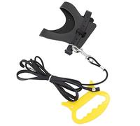 Zerodis Laisse de Vol pour Perroquet avec Cordon élastique, S'étire Deux Fois en Cuir Artificiel, Facile à Nettoyer, pour Oiseaux, Perruches, Calopsittes, Conures, Petits Animaux (Black)