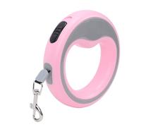 Zerodis Laisse pour Chien Rétractable, Poignée Ergonomique Antidérapante, Laisse Télescopique pour Chien de 2,5 M, Verrouillage à Un Bouton, Crochet Rotatif à 360° pour l'entraînement à la Marche