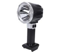 Zerodis Lampe de Travail LED sans Fil, Lampe de Poche Portable avec 2 500 Lm, 3 Niveaux de luminosité, Grand Angle de 90 ° et éclairage Double Face pour les Projets Extérieurs de