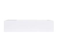Zerodis Lavabo 400x220x90 mm SMC Blanc HB042