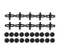 Zerodis Lot de 10 Supports de Séparation pour Aquarium, Ventouses Robustes et Durables, Résistantes à l'usure, pour Aquariums.