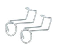 Zerodis Lot de 2 Crochets de Seau à Eau pour Chevaux, Support de Seau d'alimentation en Métal, Grande capacité de Charge, Crochet de Suspension Résistant aux Intempéries pour Stalles