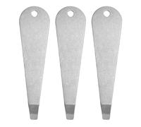 Zerodis Lot de 3 Accessoires de Nettoyage pour Machine à Expresso, Outils de Retrait de Filtre à café, Outil de Retrait de Panier de Porte-filtre, Démontage de Tasse Poudre en Acier